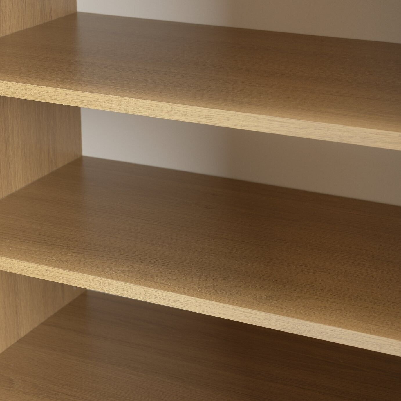 Seville 2 Door Shoe Storage Cabinet - Oak ( B Grade 54818- 54819 )
