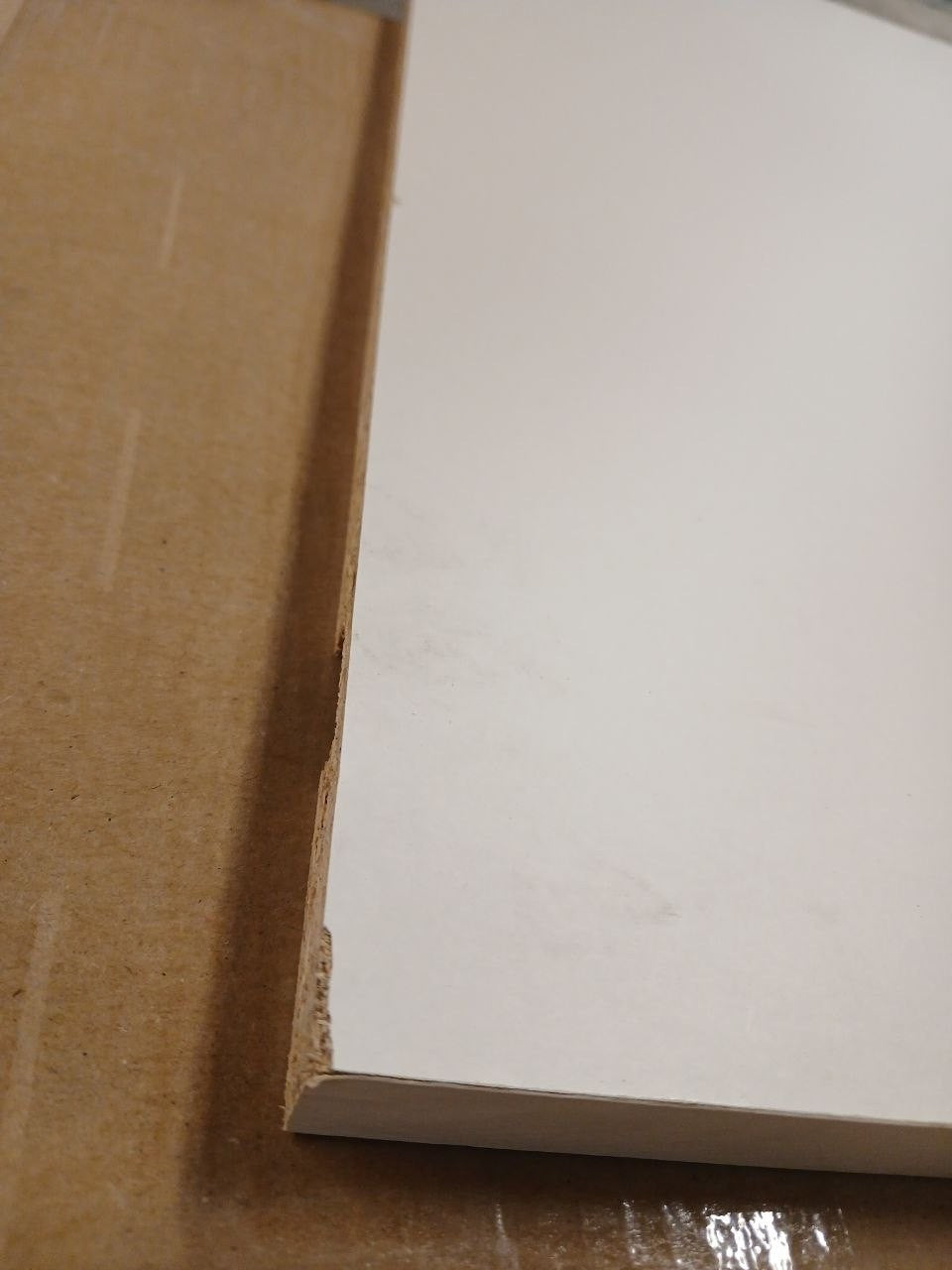 Nova 2 Door Sliding Wardrobe - White ( B Grade 1117. )