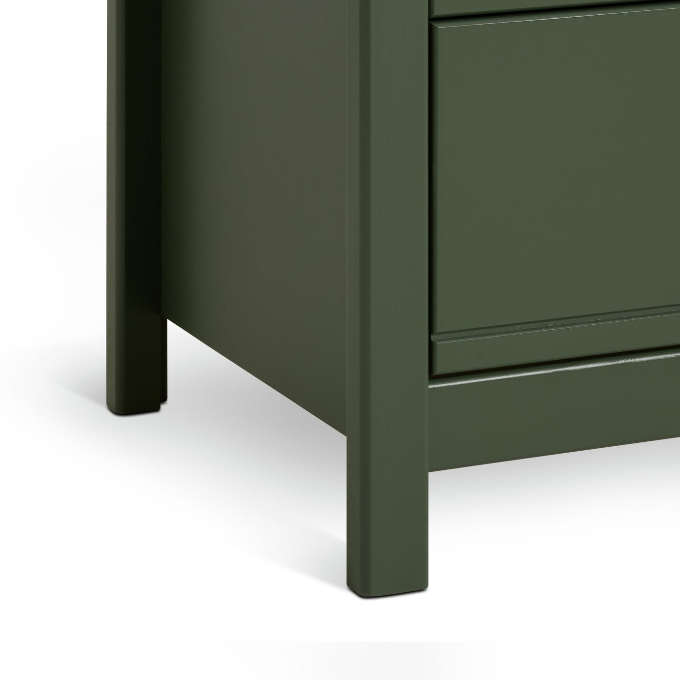 Brooklyn 4 Drawer Chest - Green | Kids or adults bedroom dresser