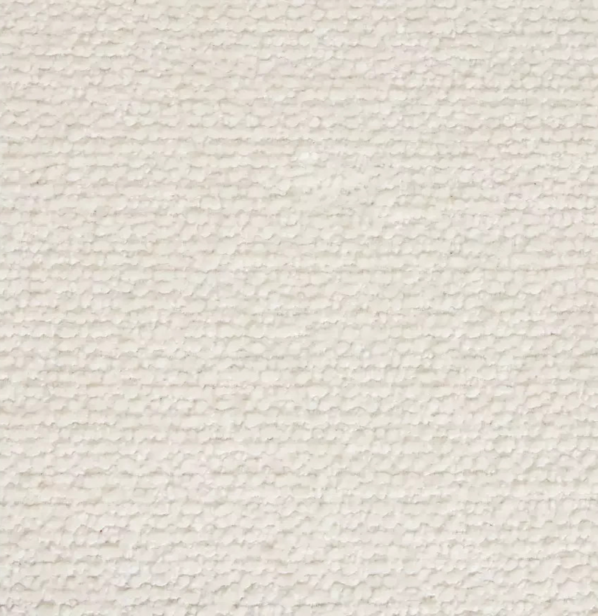 May Boucle Bench White | Upholstered Bedroom Bench Seat