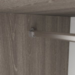 Seville 1 Door Wardrobe - Grey & Oak