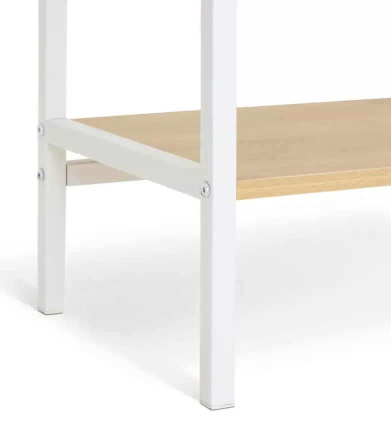 Flindor Hallway Tree Oak | Hallway Coat Rack Shoe Storage Furniture