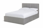 Pandora Small Double End Lift Ottoman Bed - Grey (B GRADE)