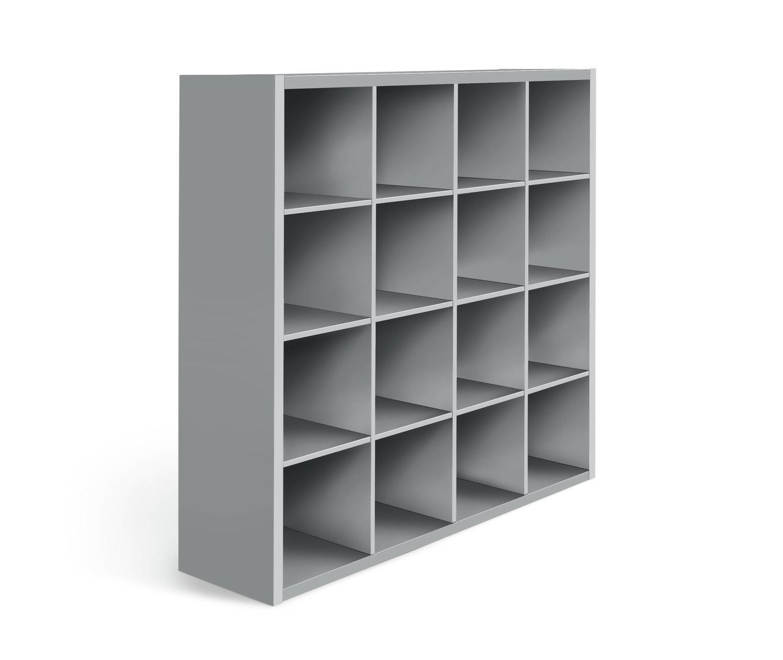 Squares Plus 16 Cube Storage Unit - Grey | Contemporary Home Display