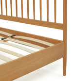 Chiltern Spindle Double Wooden Bed Frame - Oak (S)