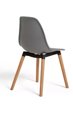 Berlin Grey Dining Table & 2 Grey Chairs | Modern Kitchen Furniture Set