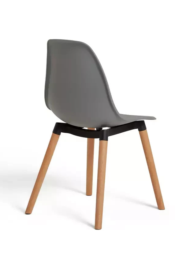 Berlin Grey Dining Table & 2 Grey Chairs | Modern Kitchen Furniture Set