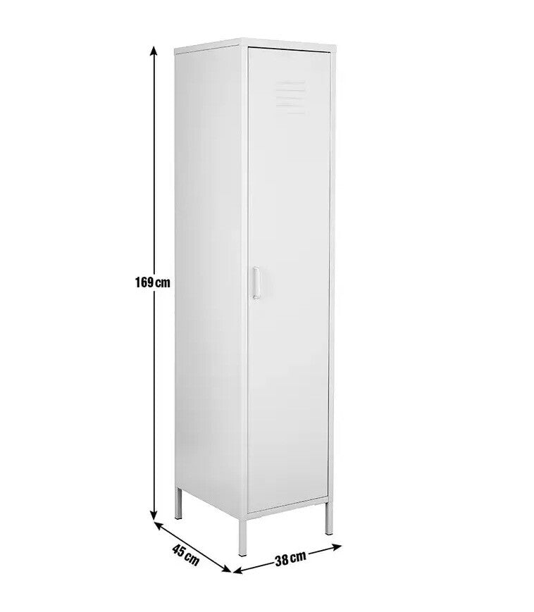 Habitat Tall 1 Door 4 Shelf Locker - Mustard