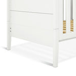 Cuggl Canterbury Nursery Cot Bed - White | Convertible cot bed