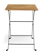 Eve 2 Seater Folding Wooden Garden Bistro Set