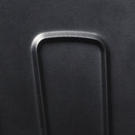 Industrial Pair of Metal Dining Chairs-Matt Black | Industrial dining chairs