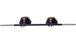 Opti Vinyl Barbell Set 20kg | Strength Training Weights Home Gym Equipment
