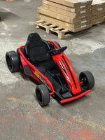 Hyper Drift Go Kart 24V Electric Ride On - Red (B)