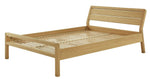 Radius Kingsize Wooden Bed Frame - Oak | Kingsize bed frame