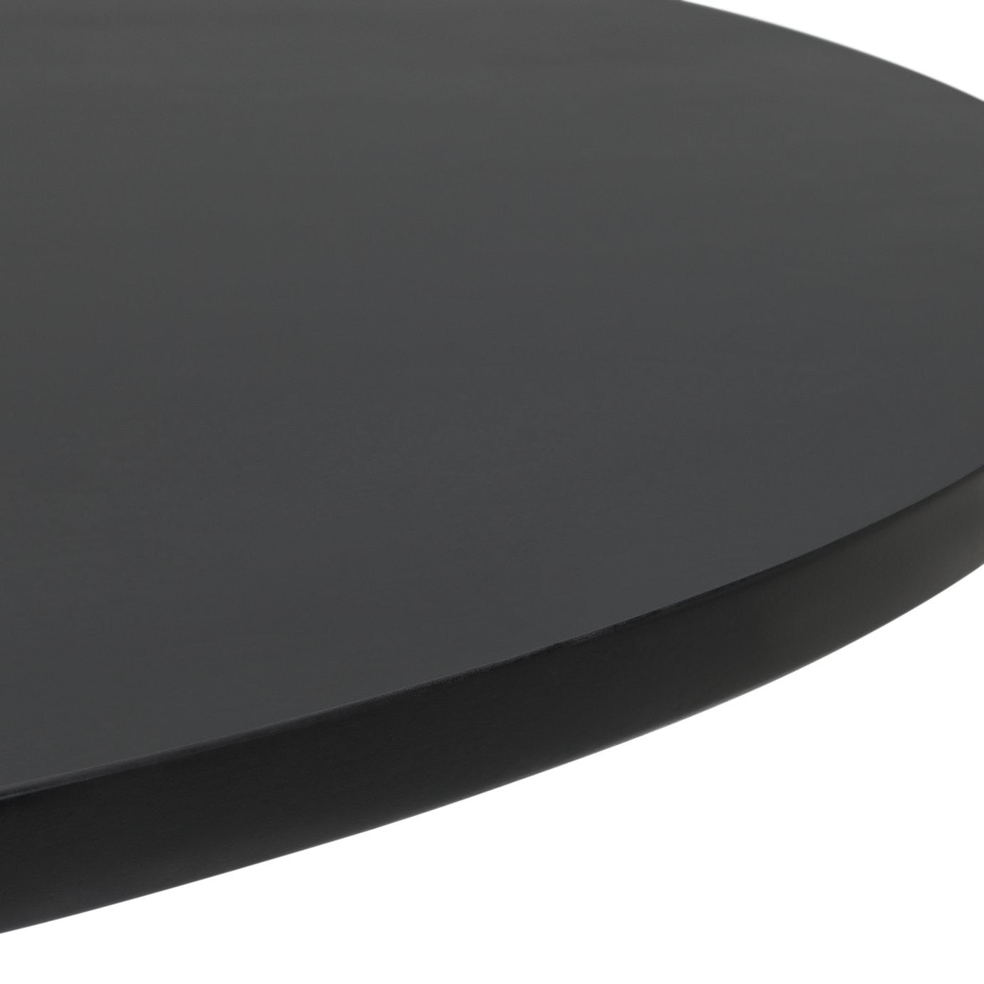 Jericho Solid Wood 4 Seater Dining Table - Black | Modern Living Room Furniture