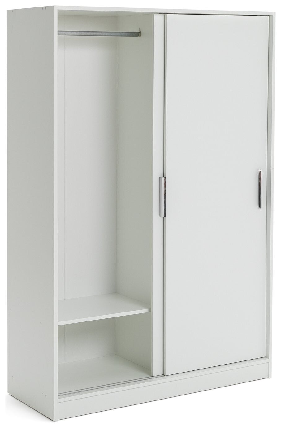 Nova 2 Door Sliding Wardrobe - White ( B Grade 70265 - 70266 )