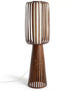 Habitat Achille Floor Lamp - Walnut
