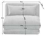 Habitat Lexi Fabric Chair Bed - Camel