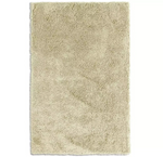 Habitat Noodle Shaggy Plain Rug - Cream - 160x230cm