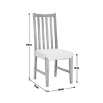 Rosmond Pair of 2 Oak Dining Chairs | dining room chairs
