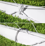 FORZA 8ft x 6ft Football Goal | Garden Football Goal Post Net Soccer Training Eq