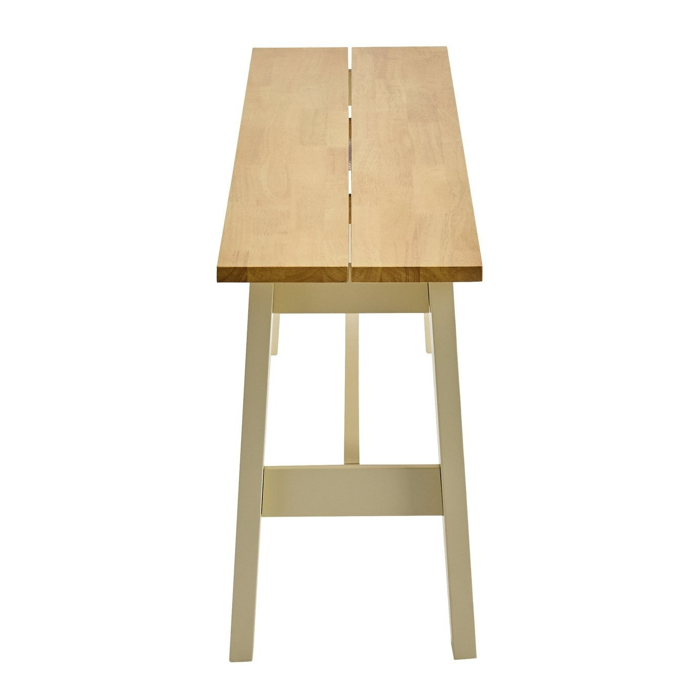 Chicago Solid Wood XL Dining Bench - Cream | Modern Kitchen Furniture