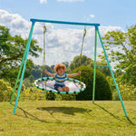 Original And Home Giant Metal Nest Swing Set 120TP | Outdoor Children's Play