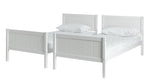 Detachable Bunk Bed-White | Convertible bunk bed