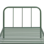 Charlie Single Metal Bed Frame - Green