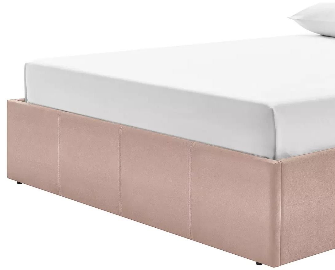 Luca Small Double End Lift Ottoman Bed - Pink (B GRADE 1060)