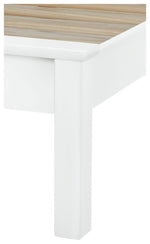 Aspley Single Wooden Bed Frame - White | Kids Bedroom Furniture or Guest Bed