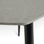 Home Cobin 4 Seater Dining Table - Slate Grey | Space Efficient Dinning Design