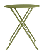 Eve 2 Seater Metal Garden Bistro Set - Green