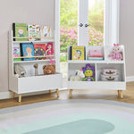 Liberty House Kids Bookcase and Storage Unit - White