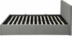 Lavendon Small Double Side Open Ottoman Bed- Grey | Modern Space-Saving Bed