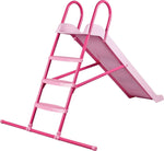 Chad Valley 7ft Kids Garden Slide - Pink