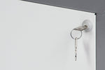 Pierre Henry 3 Drawer A4 Filing Cabinet - Silver & White | Metal filing cabinet