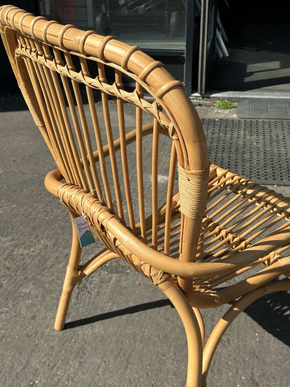 Habitat Wyatt Rattan Chair - Natural (S)