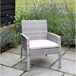 Home Lucia 4 Seater Rattan Effect Garden Sofa Set | Outdoor Patio Lounge