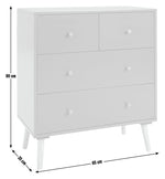 Habitat Otto 4 Drawer Chest - Grey | Bedroom Storage Organizer Dresser Cabinet