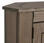 Home Amersham Corner TV Unit Dark Pine | Living Room Entertainment Cabinet
