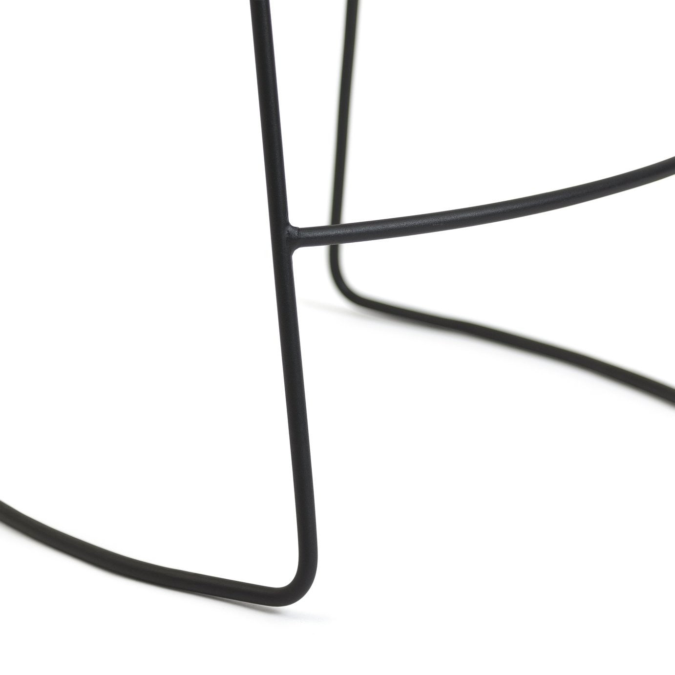 Arte Metal Bar Stool - Oak | Contemporary High Chair for Bar or Island