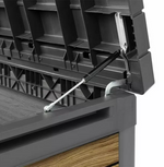 Keter 380L Signature Oakwood Effect Garden Storage Box Brown | Outdoor Storage
