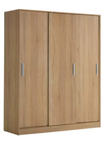 Nova 3 Door Sliding Wardrobe - Oak (B GRADE 1115)