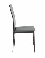 Lido Extending Grey Dining Table & 4 Grey Chairs | Flexible Seating Arrangement