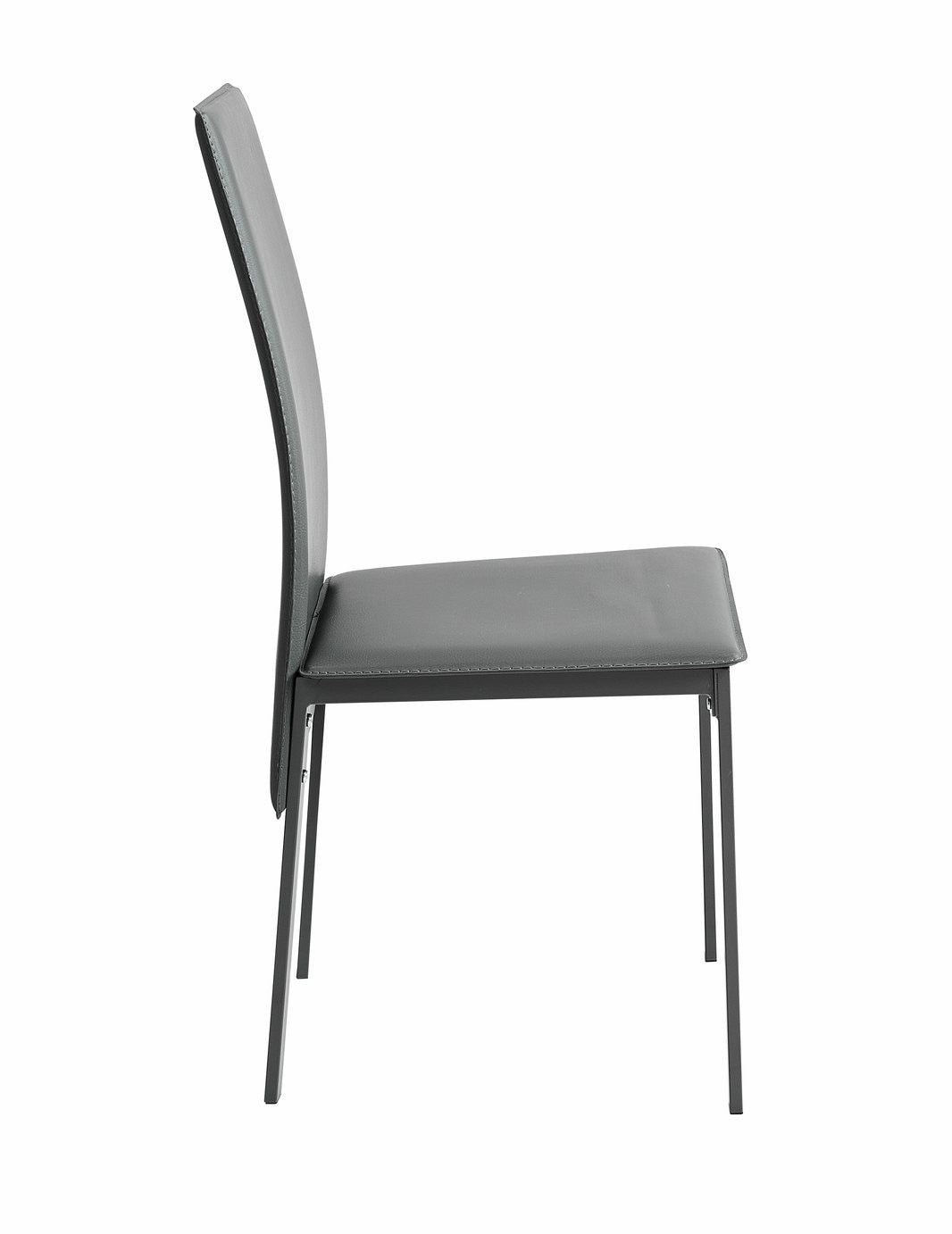 Lido Extending Grey Dining Table & 4 Grey Chairs | Flexible Seating Arrangement