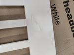 Aubrey Double Headboard - White ( B Grade 33291 )