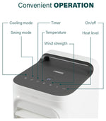Princess 3-in-1 5L Air Cooler and Heater