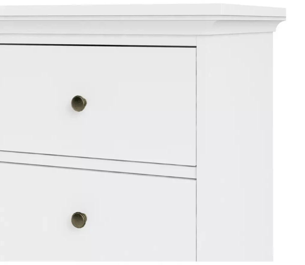 Tvilum Paris 4 Drawer Chest - White ( B Grade )