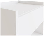 GFW Harmony 2 Wall Mounted Bedside Table Set - White